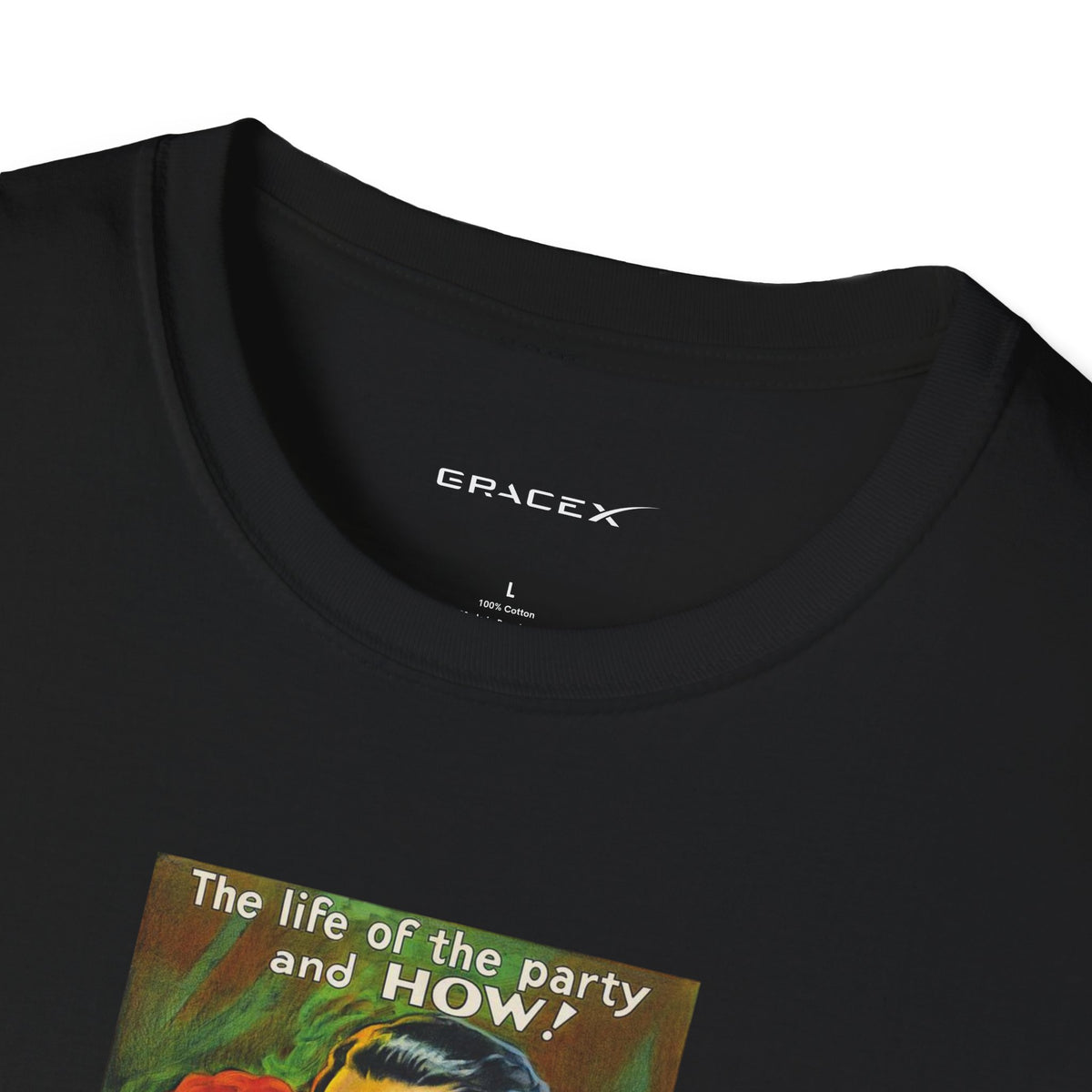 GraceX - Vintage Film Series Tees - The Wild Party Movie Poster Unisex T-Shirt | Retro Fashion Tee for Film Lovers, Gift for Cinema Fans, Unique Graphic Shirt, Casual Wear