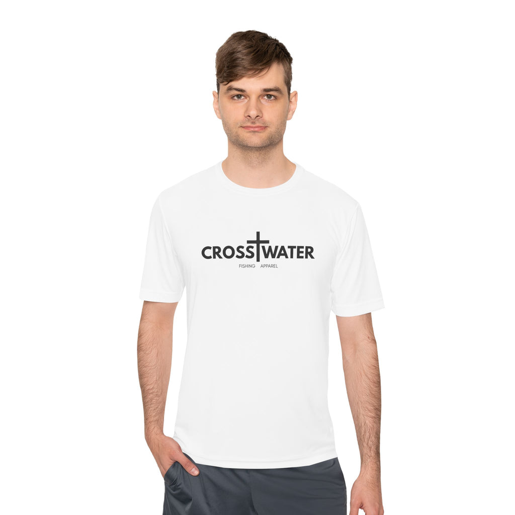 CROSSWATER Fishing Apparel - Unisex Moisture Wicking Fishing Tee