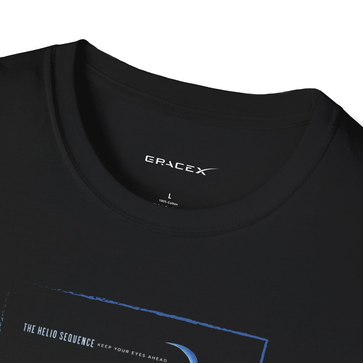 Helio Sequence - Dreams Take Flight Unisex Softstyle T-Shirt, Abstract Art Tee, Black Graphic T-Shirt