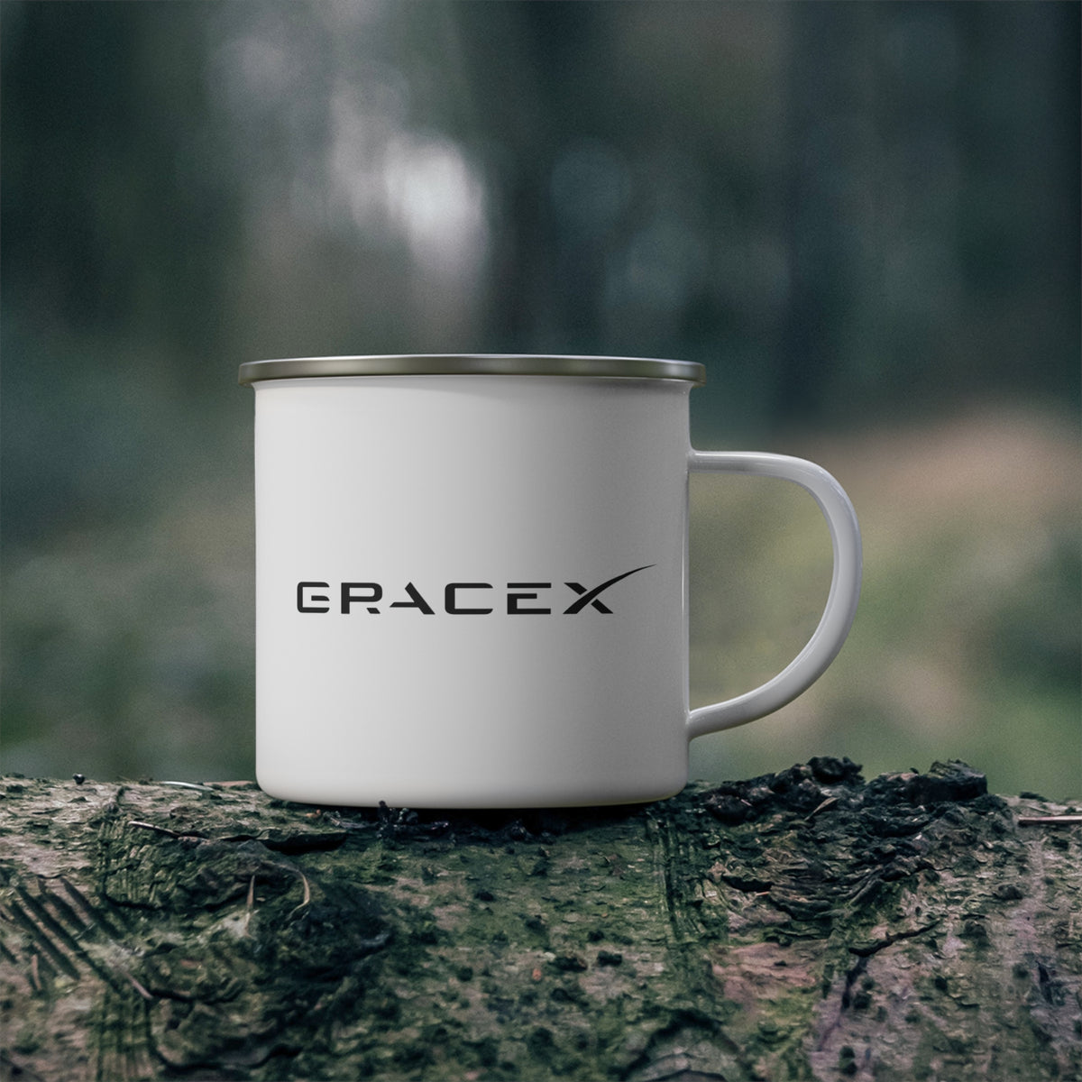 GraceX - Enamel Mug - Perfect Gift for Outdoor/Indoor Lovers, and Drink Connoisseurs