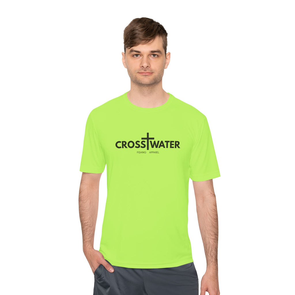 CROSSWATER Fishing Apparel - Unisex Moisture Wicking Fishing Tee