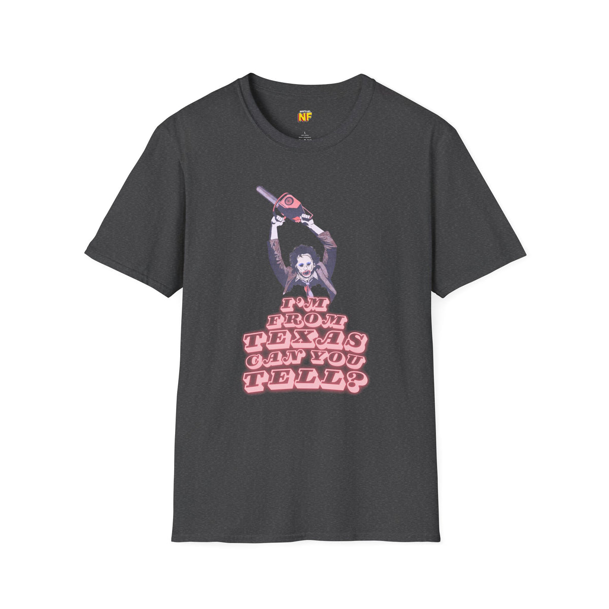 I’m From Texas Can You Tell Chainsaw Massacre T-Shirt — Night Fuel Horror Tee