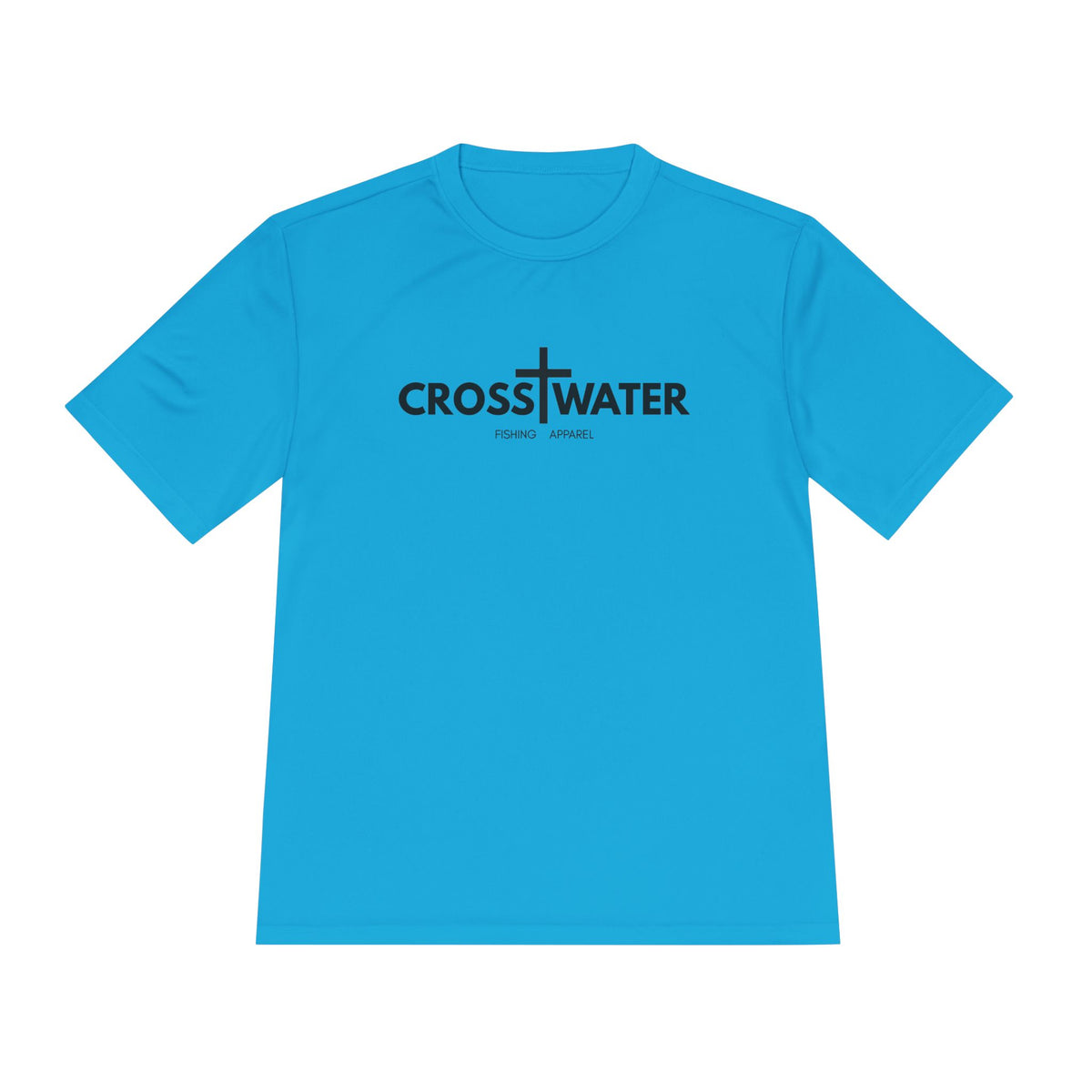 CROSSWATER Fishing Apparel - Unisex Moisture Wicking Fishing Tee