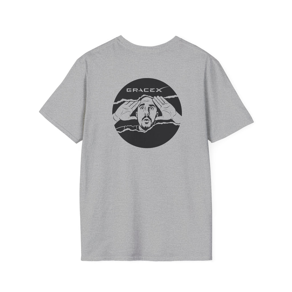 GraceX - Eyes-Wide-Open - Graphic Unisex T-Shirt with Playful Design, Casual Wear, Unique Gift for Friends, Birthday Gift, Apparel for Space Enthusiasts