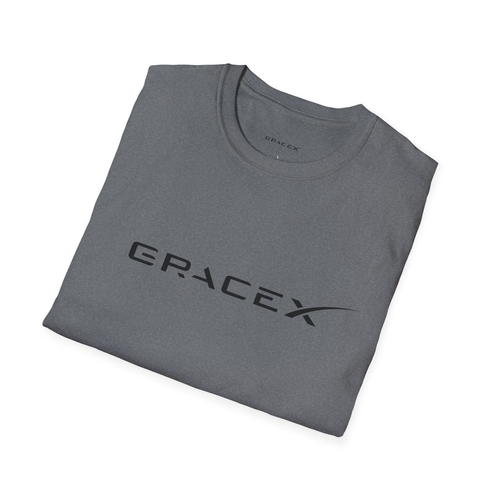 GraceX - ICONIC - Unisex Softstyle T-Shirt, Casual Graphic Tee, Space Enthusiast Gift, Trendy Everyday Wear, Sci-Fi Fan Apparel