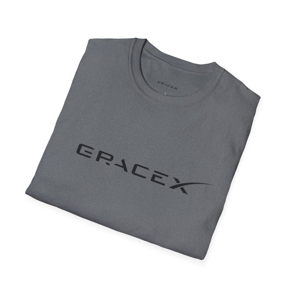 GraceX - ICONIC - Unisex Softstyle T-Shirt, Casual Graphic Tee, Space Enthusiast Gift, Trendy Everyday Wear, Sci-Fi Fan Apparel