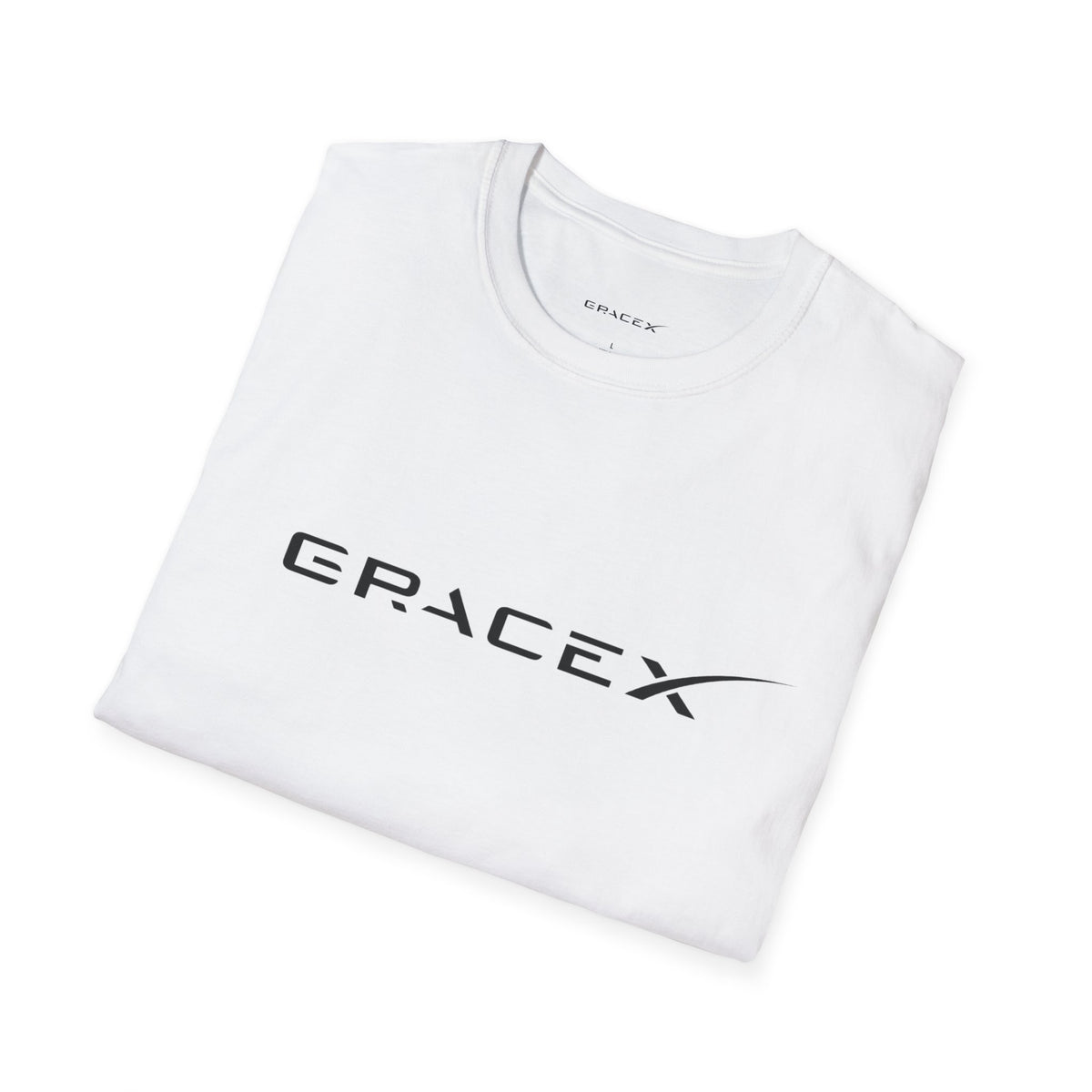 GraceX - ICONIC - Unisex Softstyle T-Shirt, Casual Graphic Tee, Space Enthusiast Gift, Trendy Everyday Wear, Sci-Fi Fan Apparel
