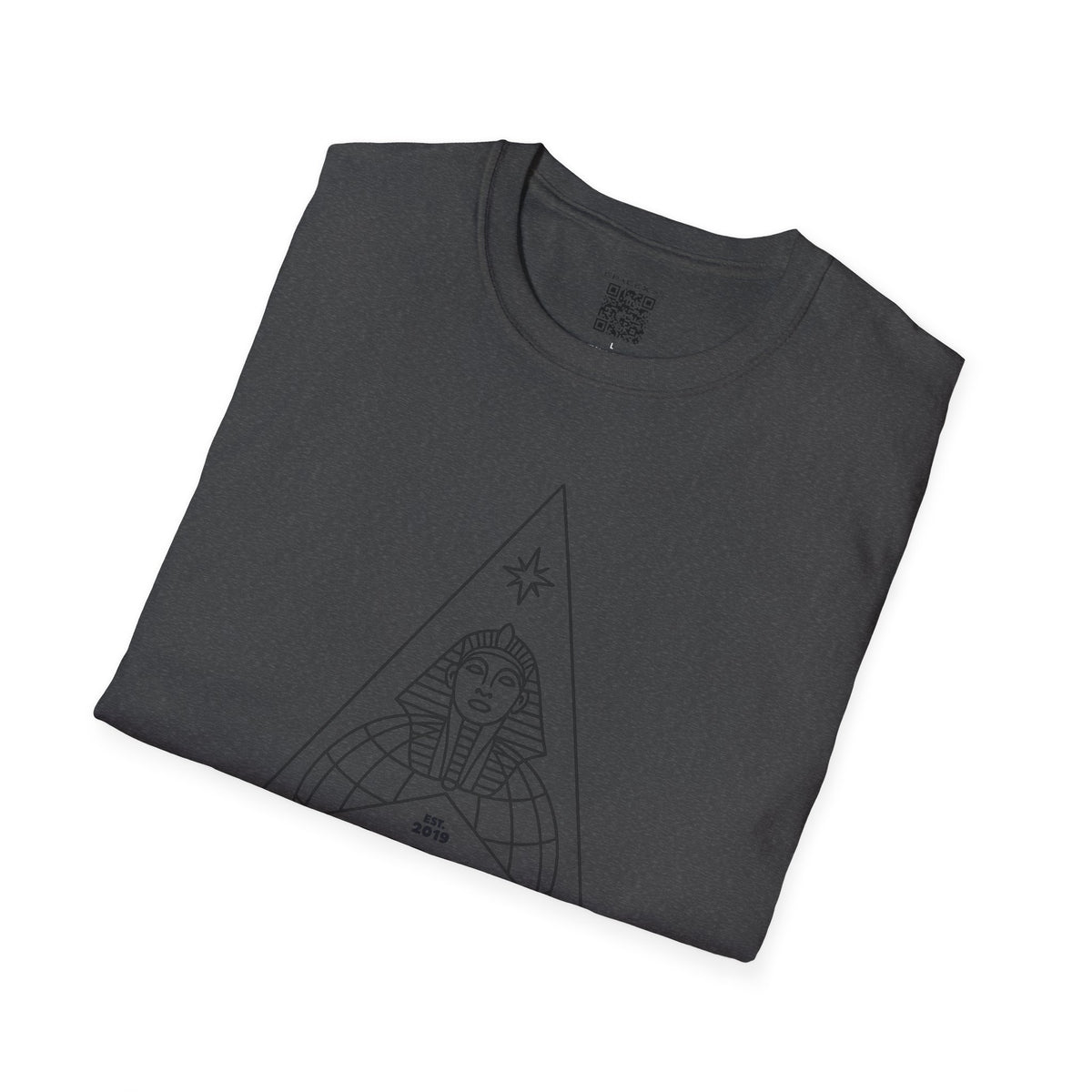 GRACEX — US SPACE FORCE - Sphinx Triangle Graphic T-Shirt — Minimalist Retro Logo Tee