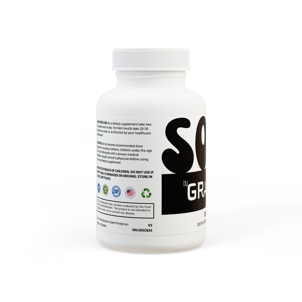SOUL by GraceX - Sea Moss Supplement (60 Capsules)