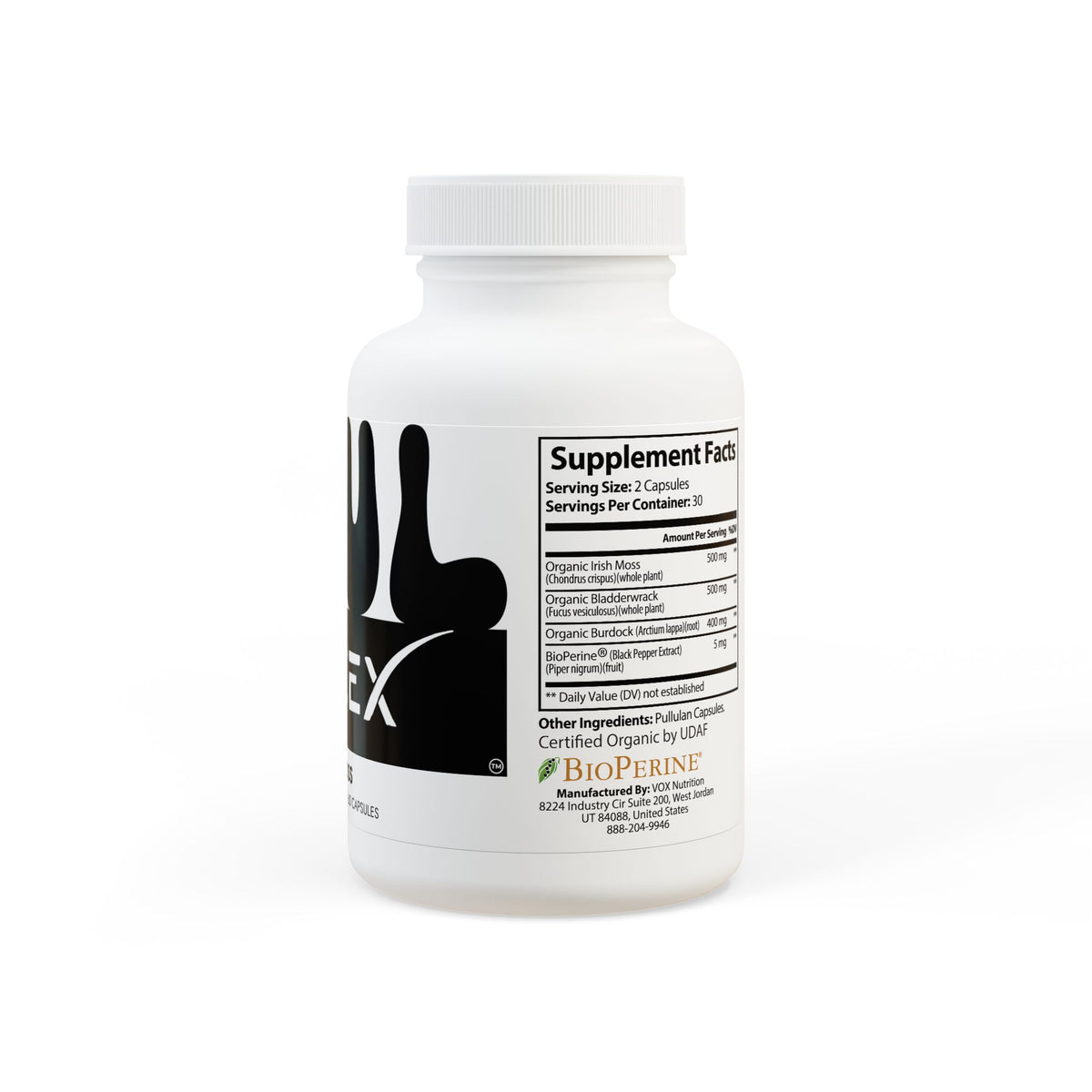 SOUL by GraceX - Sea Moss Supplement (60 Capsules)