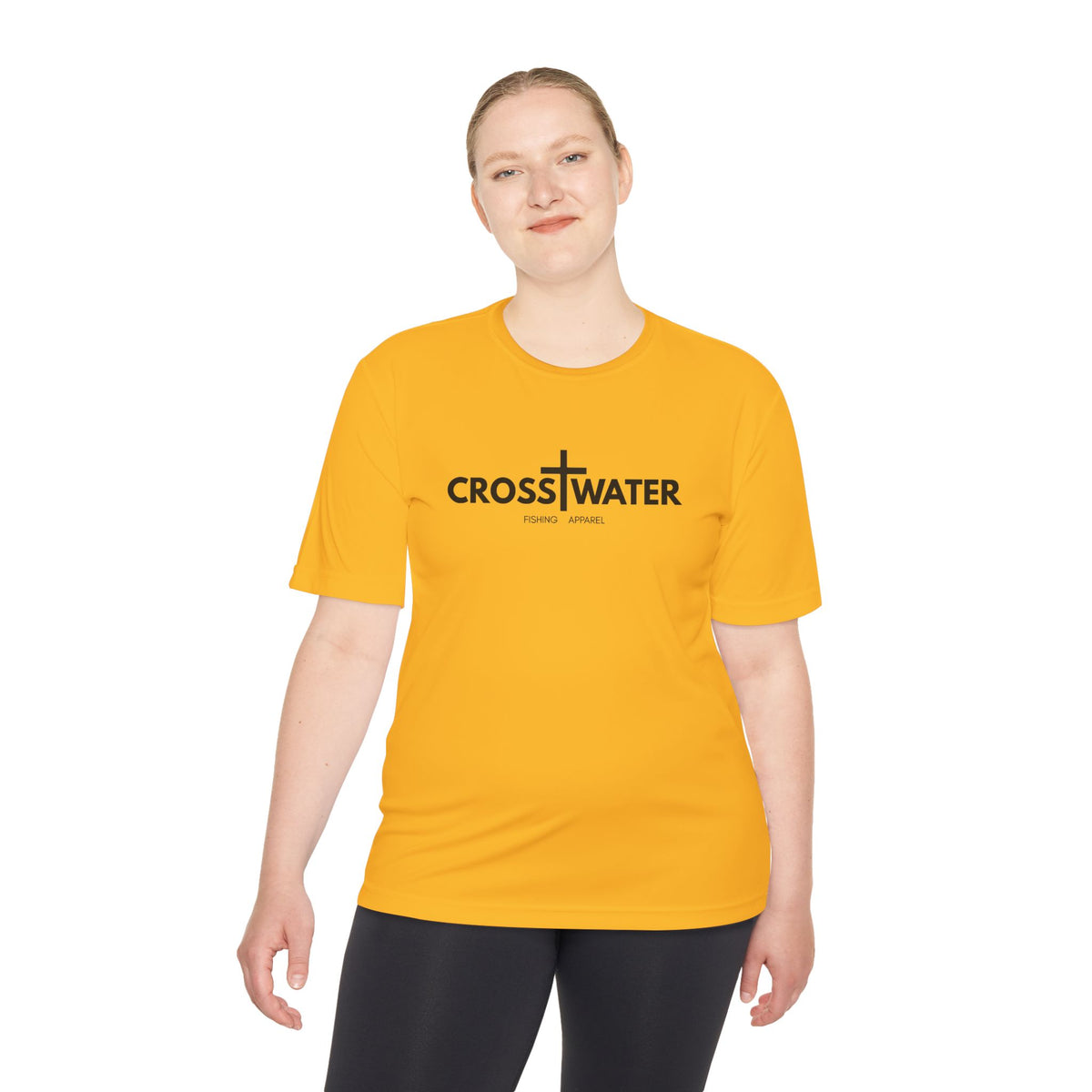 CROSSWATER Fishing Apparel - Unisex Moisture Wicking Fishing Tee