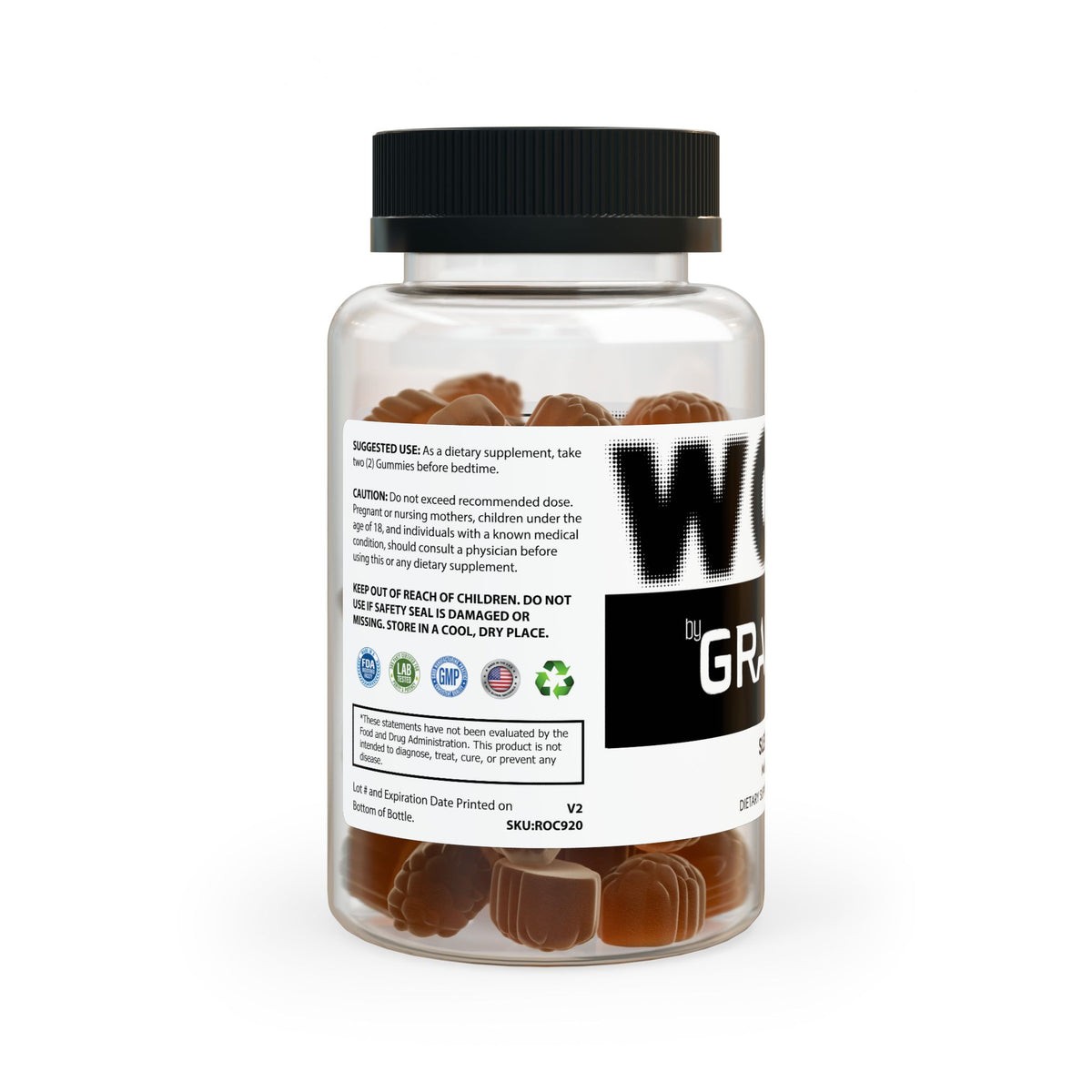 WOKE by GraceX - Sleep Well Gummies (60 Gummies)