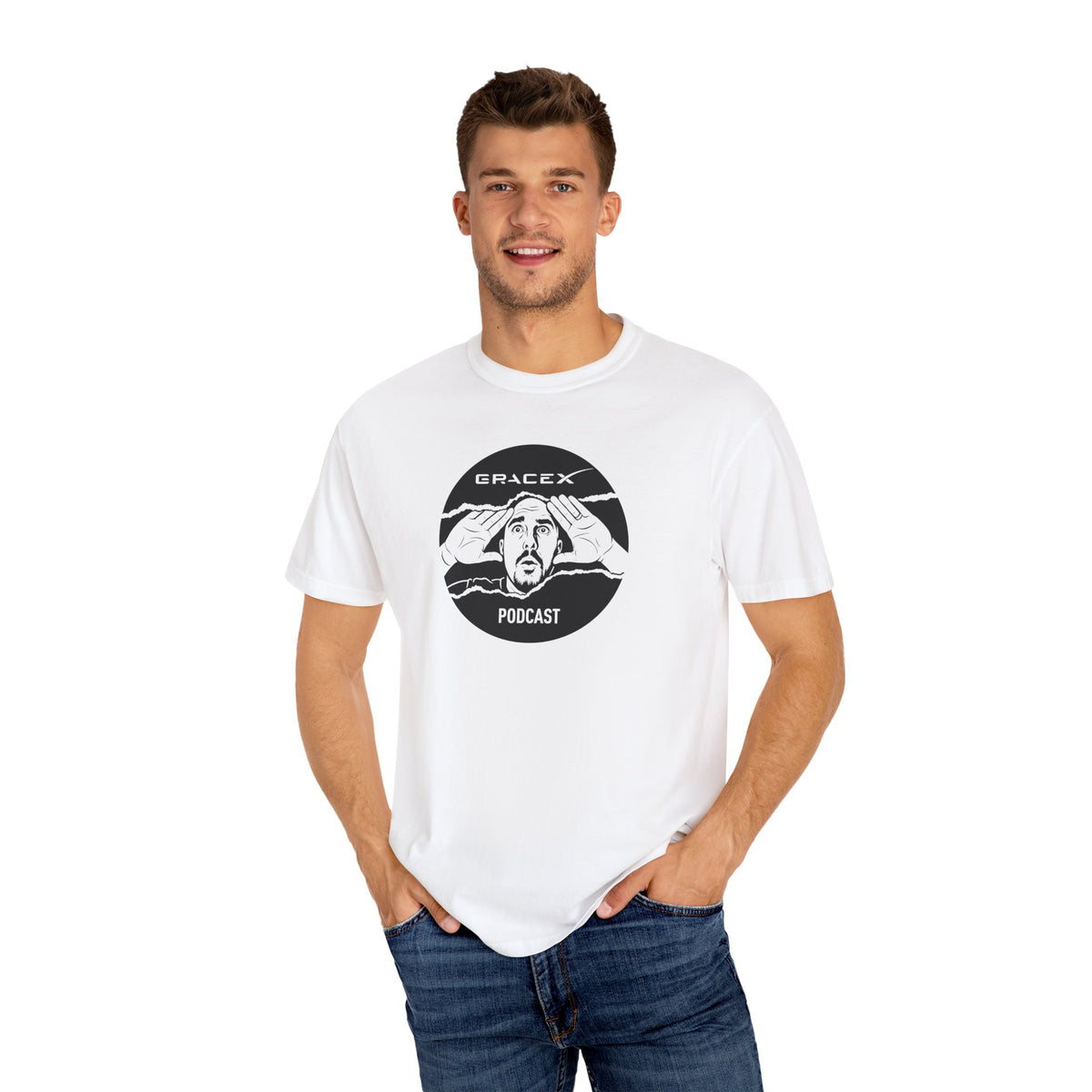 Grace X Podcast OG T-Shirt, Unisex Shirt for Podcast Lovers, Gift for Creators, Trendy Tee, Unique Apparel, Comfortable Wear