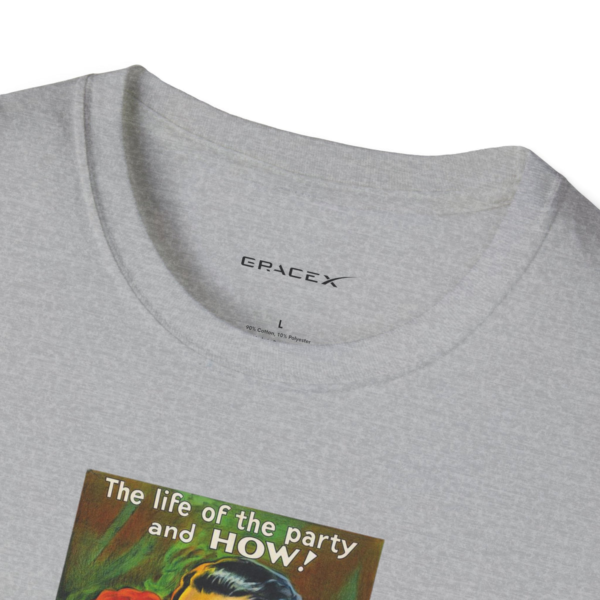 GraceX - Vintage Film Series Tees - The Wild Party Movie Poster Unisex T-Shirt | Retro Fashion Tee for Film Lovers, Gift for Cinema Fans, Unique Graphic Shirt, Casual Wear