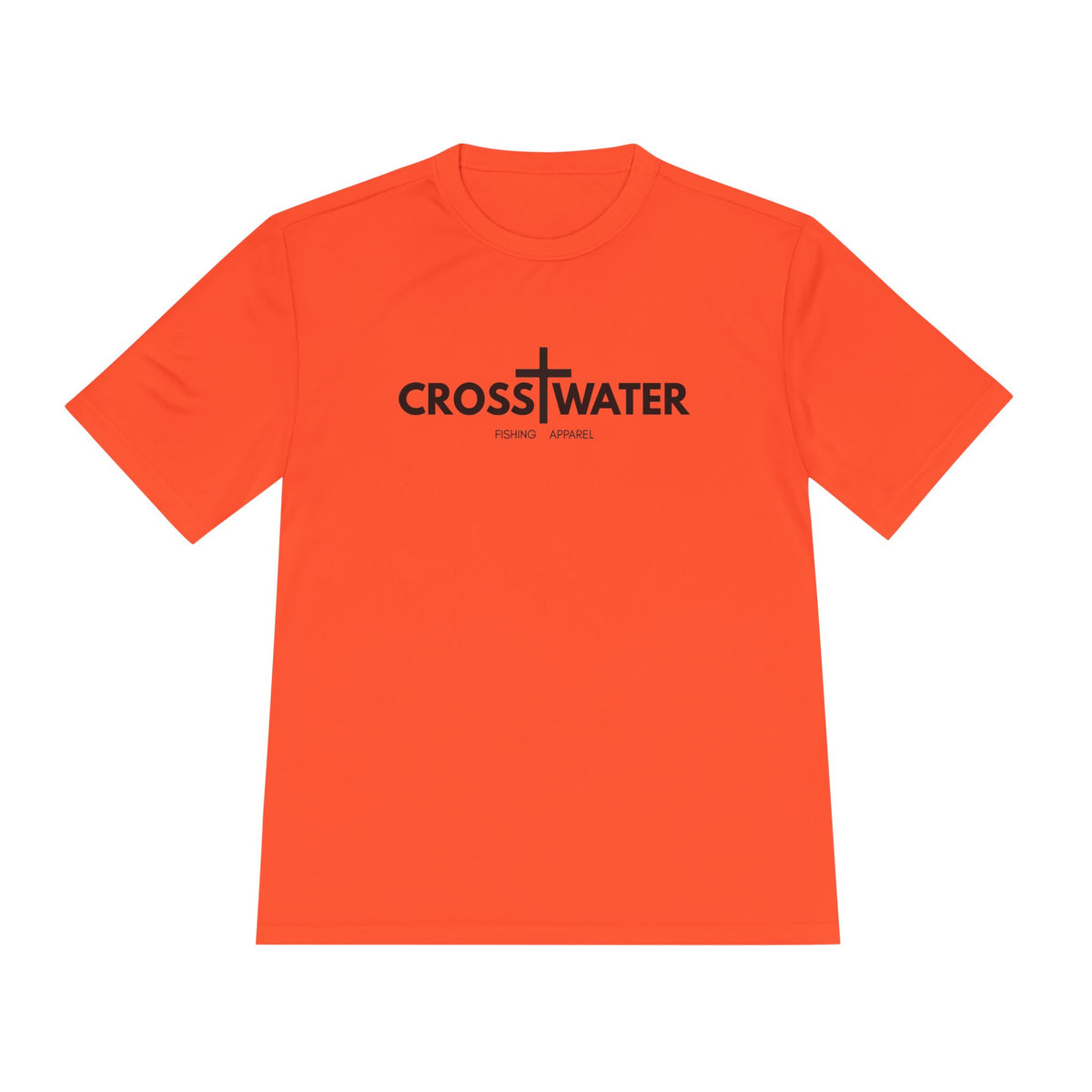 CROSSWATER Fishing Apparel - Unisex Moisture Wicking Fishing Tee