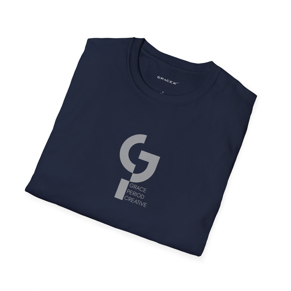 New! Grace Period Creative T-Shirt - From GraceX — Minimalist Graphic Tee for Designers & Creators