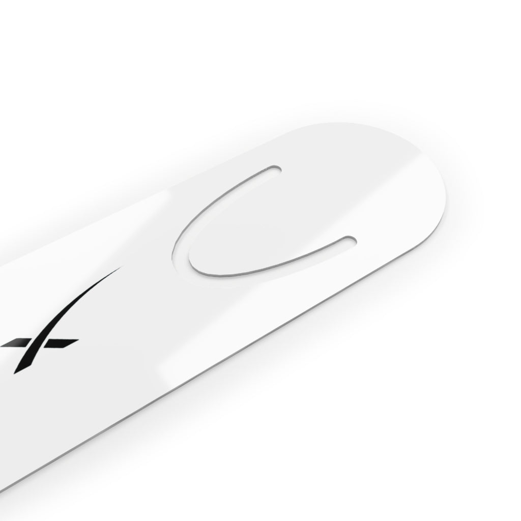 GraceX Metal Bookmark – Brushed Stainless Steel Reading Marker