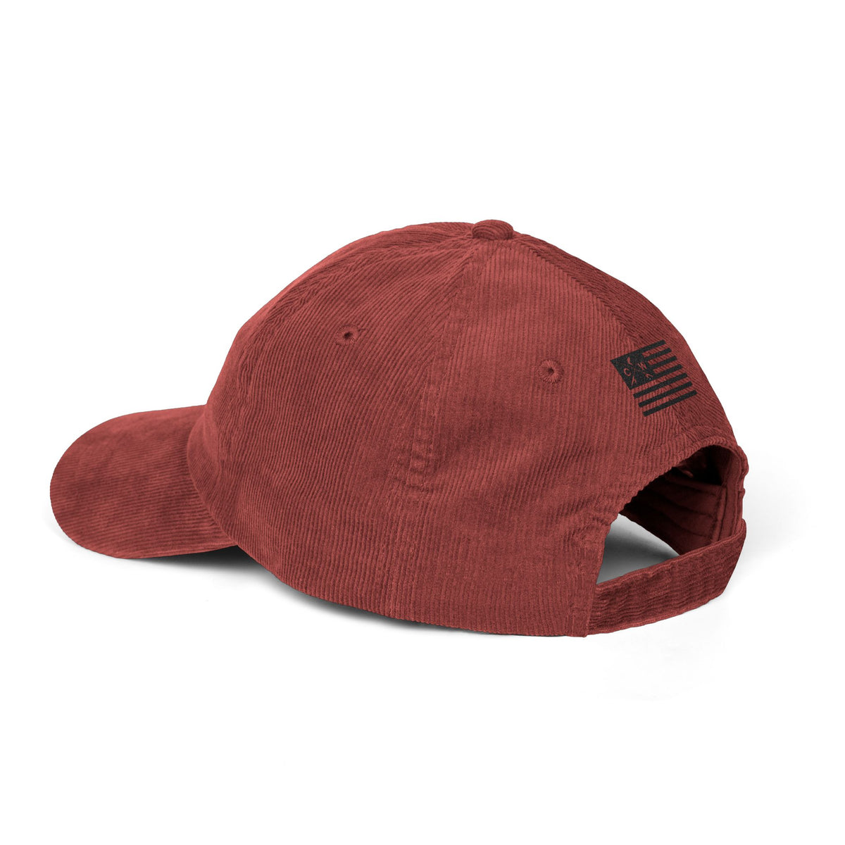 CROSSWATER Fishing Apparel - Vintage Corduroy Cap - Stylish Embroidered Hat for Casual Fishing Days