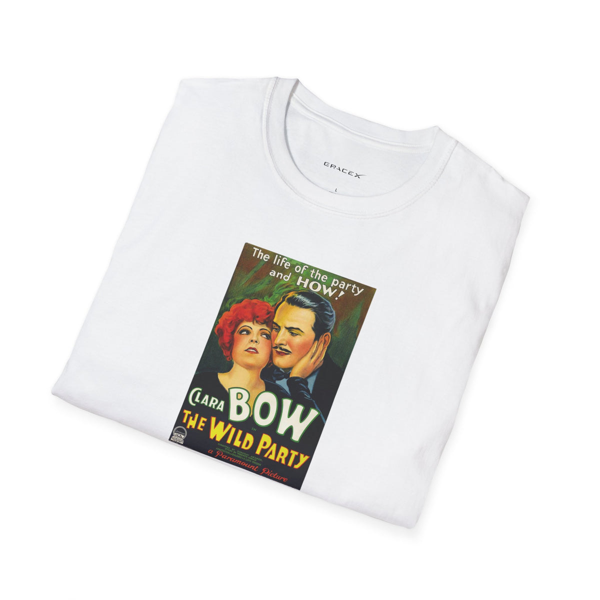 GraceX - Vintage Film Series Tees - The Wild Party Movie Poster Unisex T-Shirt | Retro Fashion Tee for Film Lovers, Gift for Cinema Fans, Unique Graphic Shirt, Casual Wear