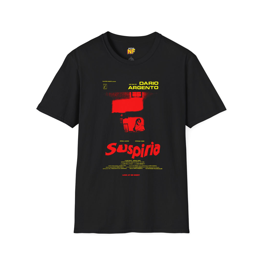 Night Fuel - Suspiria Movie Poster T-Shirt — Retro Horror Graphic Tee