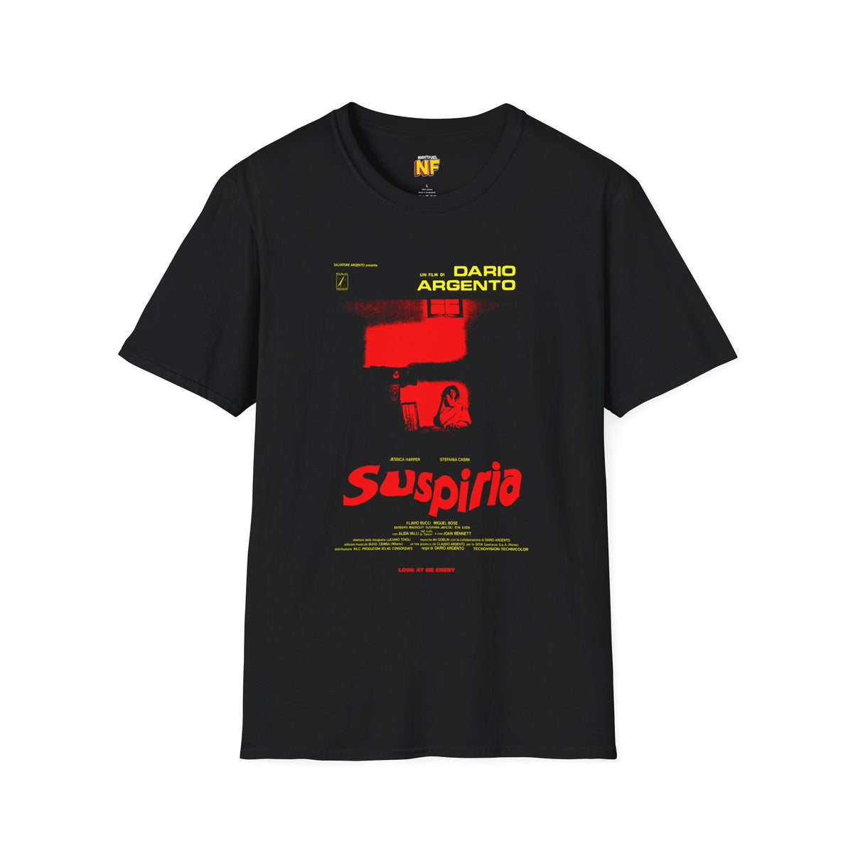 Night Fuel - Suspiria Movie Poster T-Shirt — Retro Horror Graphic Tee