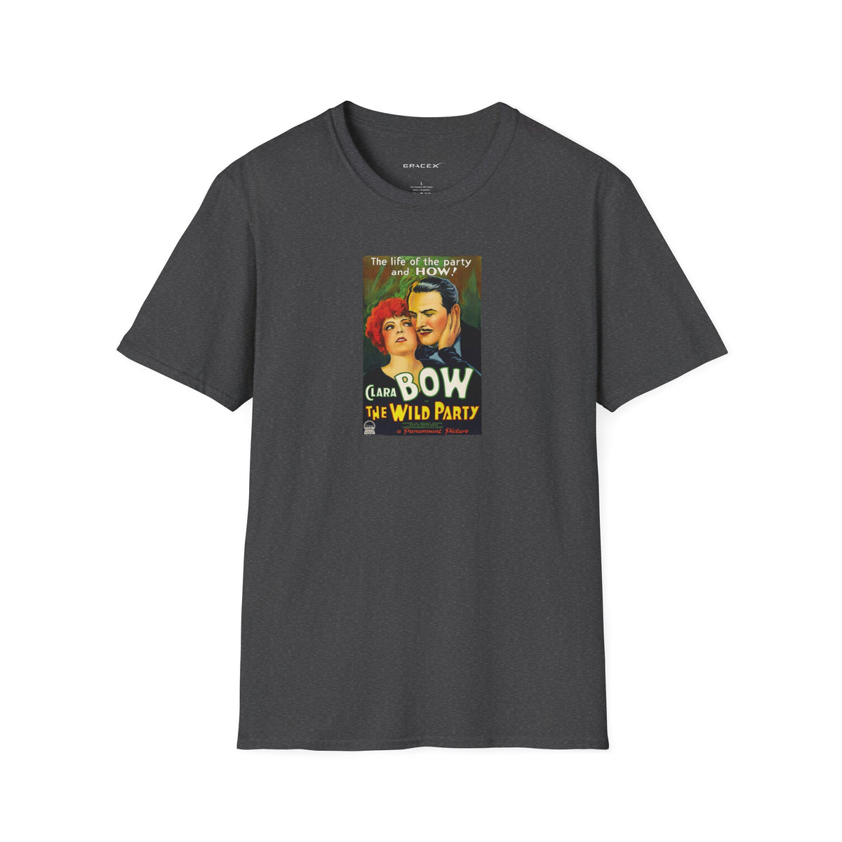 GraceX - Vintage Film Series Tees - The Wild Party Movie Poster Unisex T-Shirt | Retro Fashion Tee for Film Lovers, Gift for Cinema Fans, Unique Graphic Shirt, Casual Wear