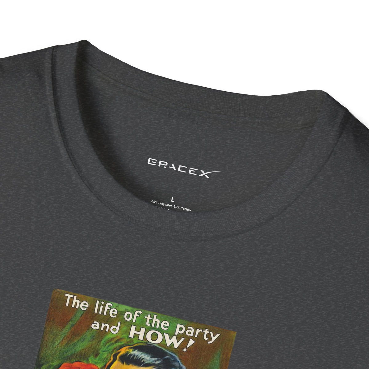 GraceX - Vintage Film Series Tees - The Wild Party Movie Poster Unisex T-Shirt | Retro Fashion Tee for Film Lovers, Gift for Cinema Fans, Unique Graphic Shirt, Casual Wear