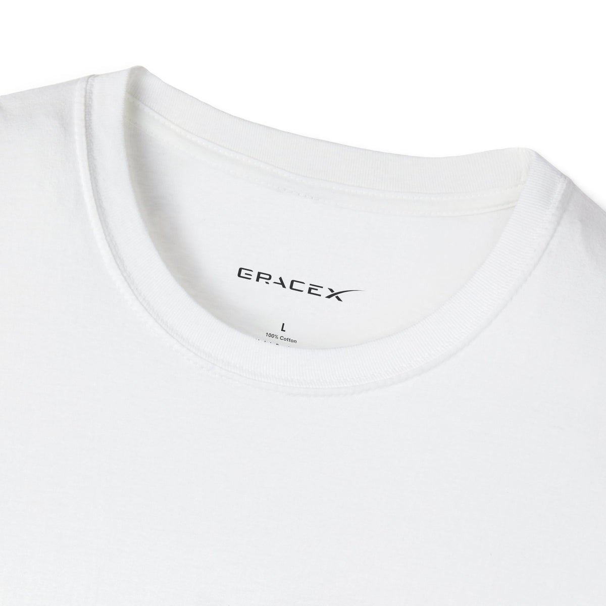 GraceX - ICONIC - Unisex Softstyle T-Shirt, Casual Graphic Tee, Space Enthusiast Gift, Trendy Everyday Wear, Sci-Fi Fan Apparel