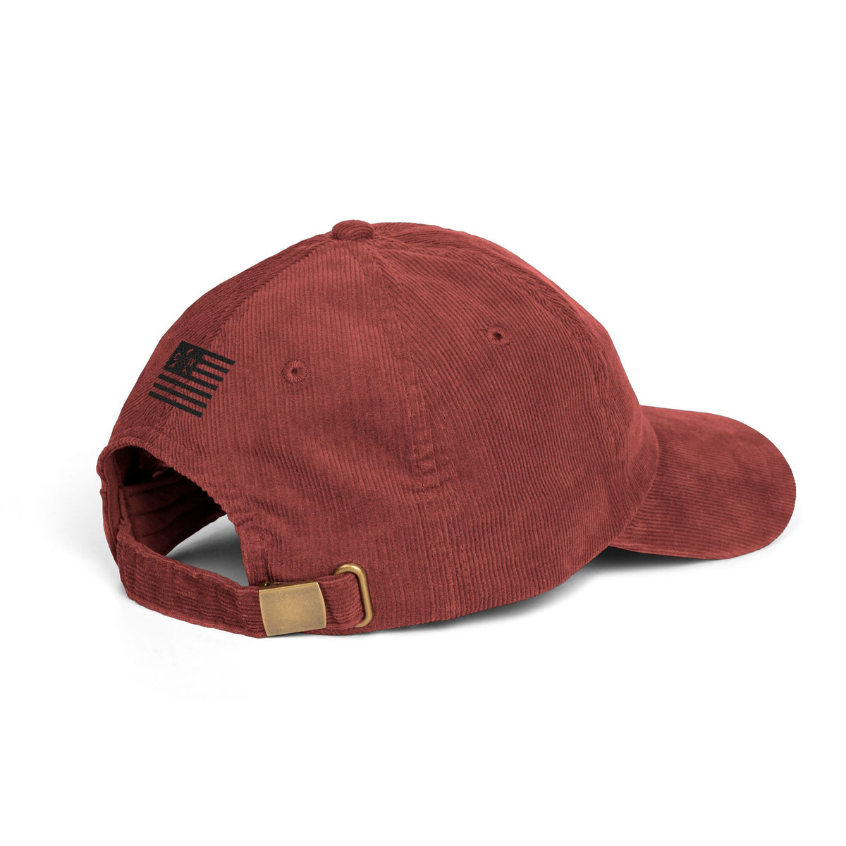 CROSSWATER Fishing Apparel - Vintage Corduroy Cap - Stylish Embroidered Hat for Casual Fishing Days