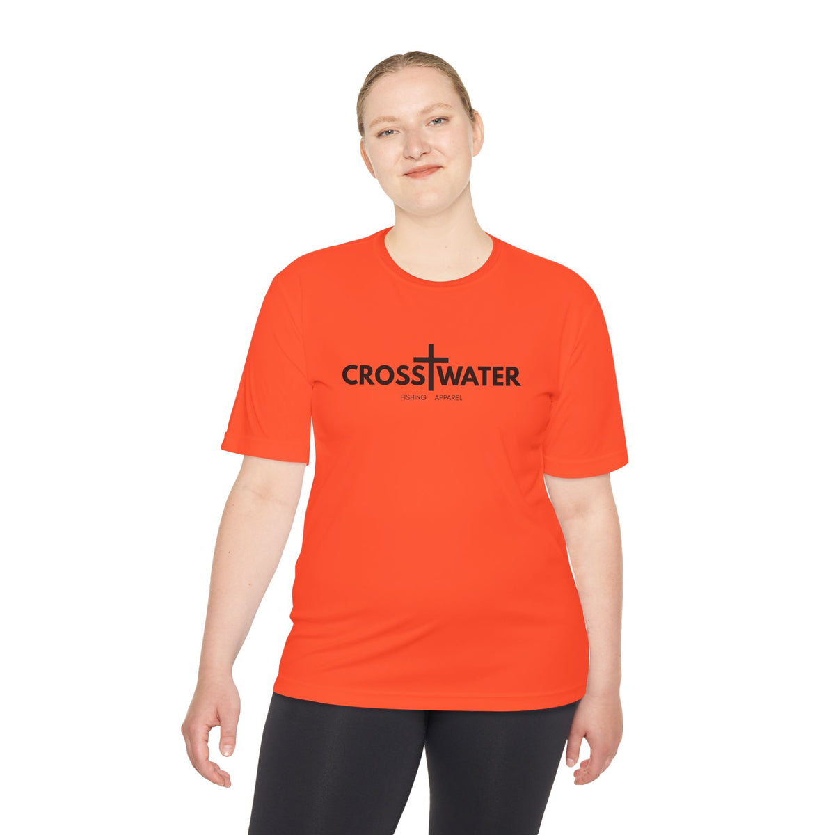 CROSSWATER Fishing Apparel - Unisex Moisture Wicking Fishing Tee