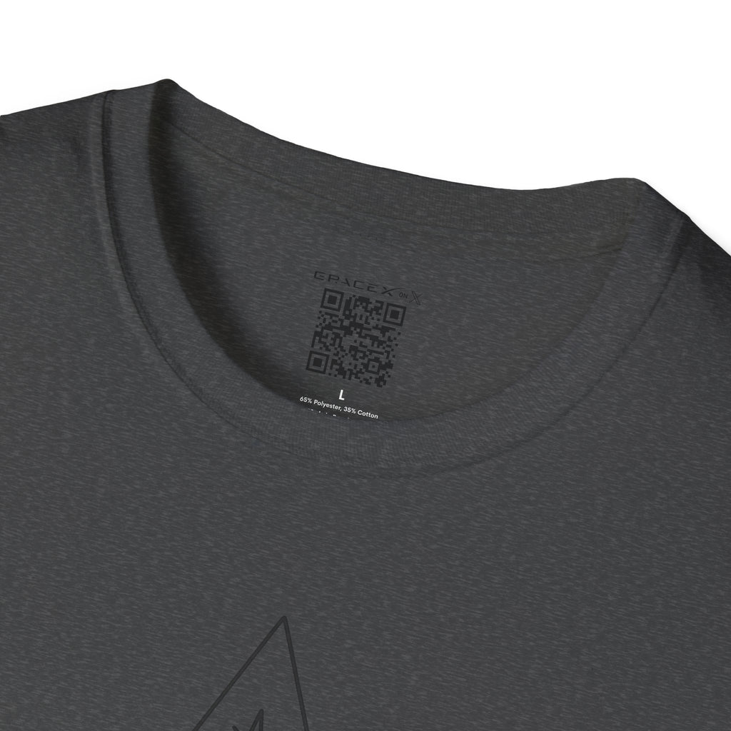 GRACEX — US SPACE FORCE - Sphinx Triangle Graphic T-Shirt — Minimalist Retro Logo Tee