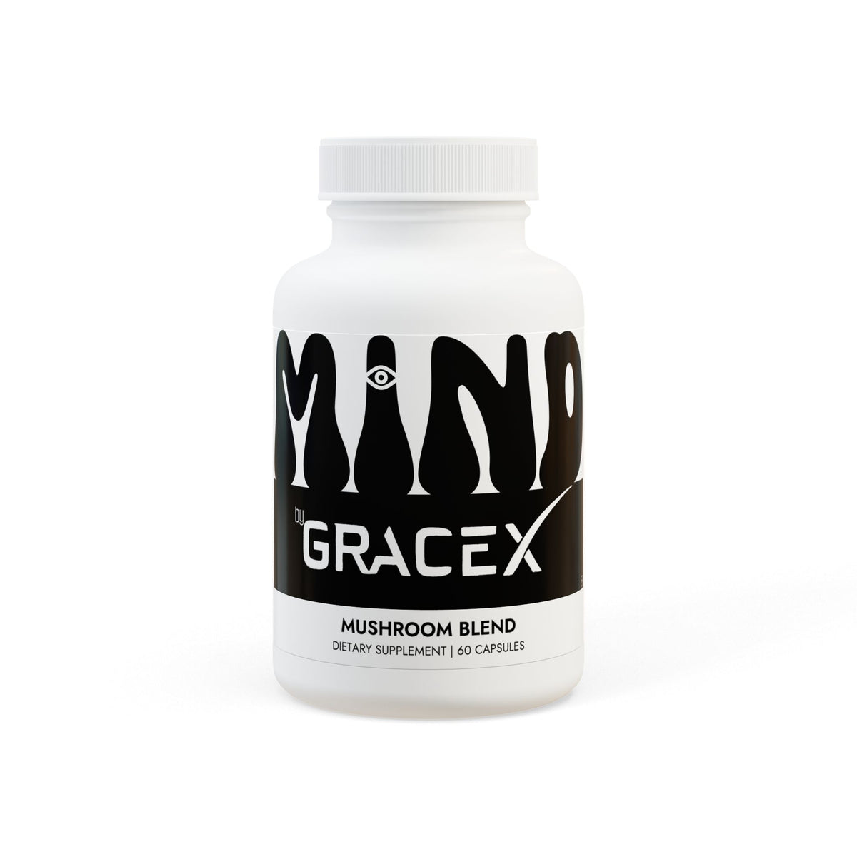 MIND by GraceX - Mushroom Blend Supplement (60 Capsules)
