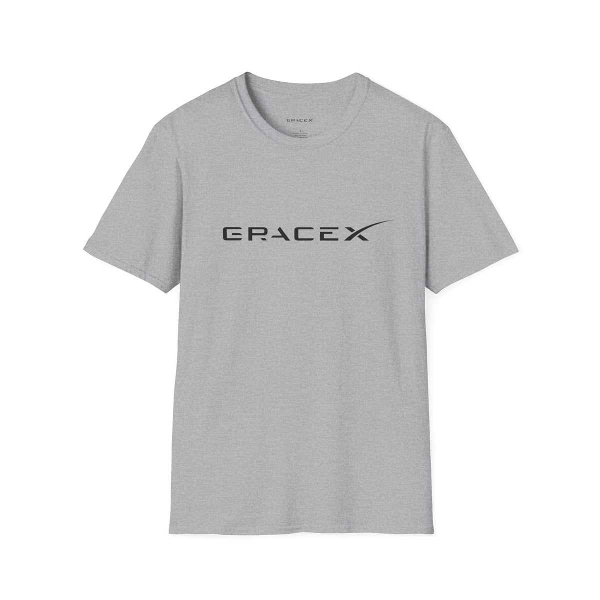 GraceX - ICONIC - Unisex Softstyle T-Shirt, Casual Graphic Tee, Space Enthusiast Gift, Trendy Everyday Wear, Sci-Fi Fan Apparel