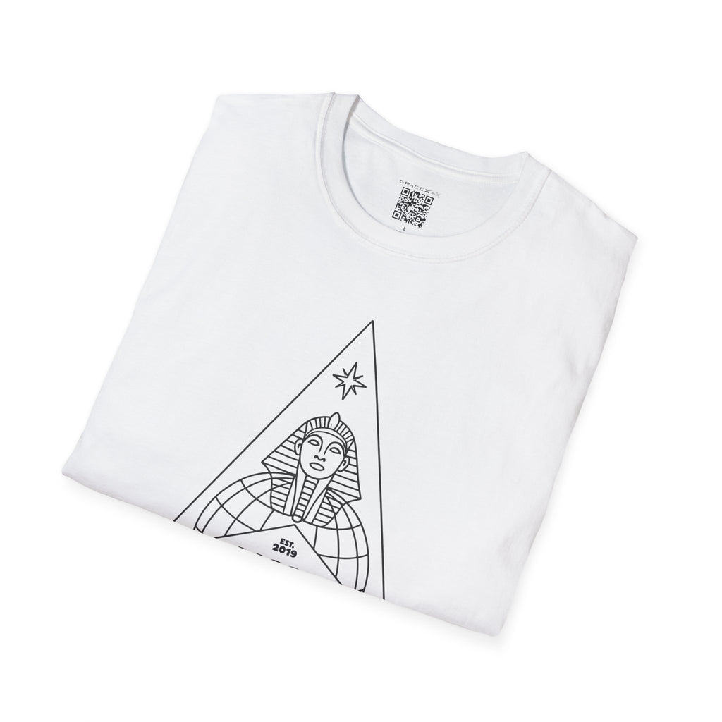 GRACEX — US SPACE FORCE - Sphinx Triangle Graphic T-Shirt — Minimalist Retro Logo Tee