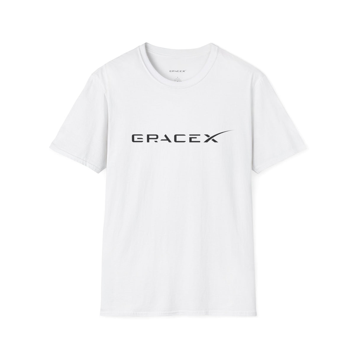 GraceX - ICONIC - Unisex Softstyle T-Shirt, Casual Graphic Tee, Space Enthusiast Gift, Trendy Everyday Wear, Sci-Fi Fan Apparel