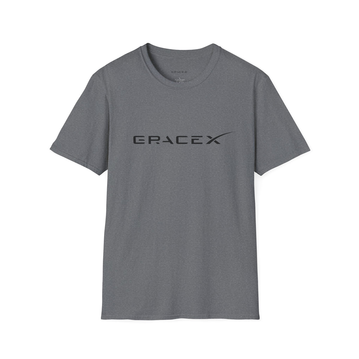 GraceX - ICONIC - Unisex Softstyle T-Shirt, Casual Graphic Tee, Space Enthusiast Gift, Trendy Everyday Wear, Sci-Fi Fan Apparel