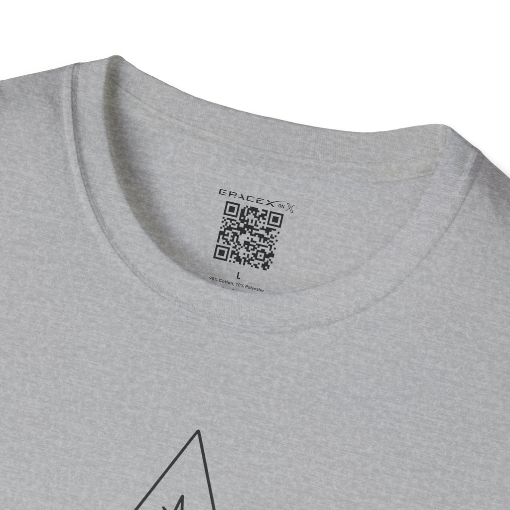 GRACEX — US SPACE FORCE - Sphinx Triangle Graphic T-Shirt — Minimalist Retro Logo Tee