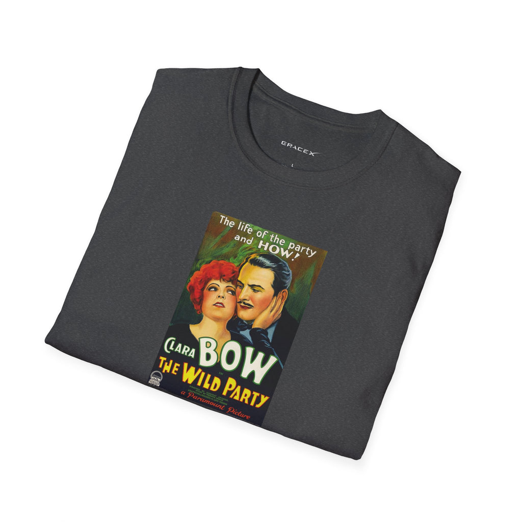 GraceX - Vintage Film Series Tees - The Wild Party Movie Poster Unisex T-Shirt | Retro Fashion Tee for Film Lovers, Gift for Cinema Fans, Unique Graphic Shirt, Casual Wear