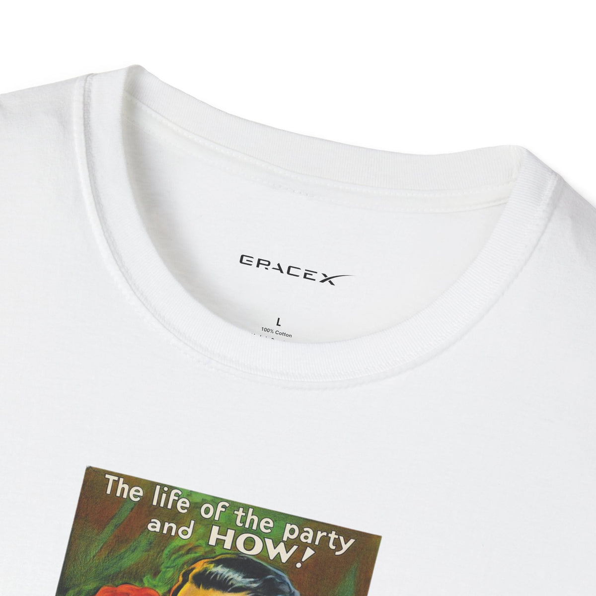 GraceX - Vintage Film Series Tees - The Wild Party Movie Poster Unisex T-Shirt | Retro Fashion Tee for Film Lovers, Gift for Cinema Fans, Unique Graphic Shirt, Casual Wear