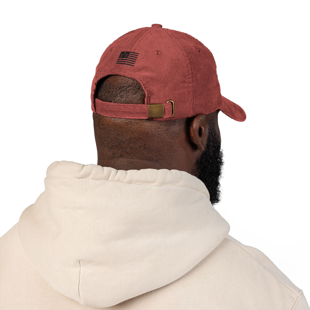 CROSSWATER Fishing Apparel - Vintage Corduroy Cap - Stylish Embroidered Hat for Casual Fishing Days
