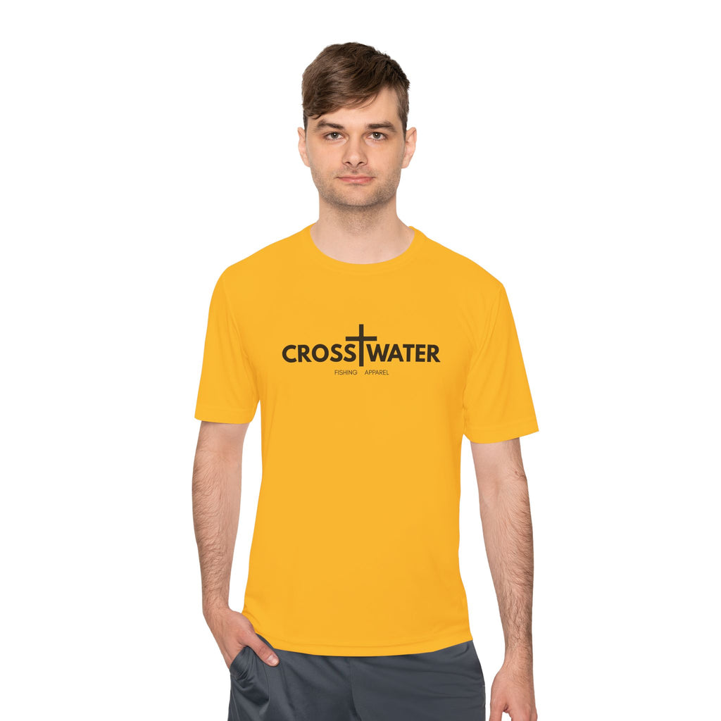 CROSSWATER Fishing Apparel - Unisex Moisture Wicking Fishing Tee
