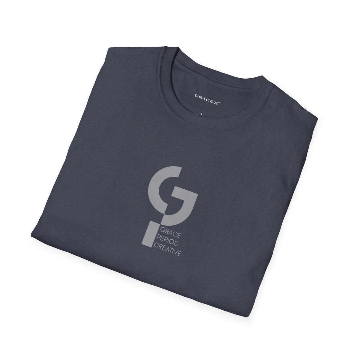 New! Grace Period Creative T-Shirt - From GraceX — Minimalist Graphic Tee for Designers & Creators