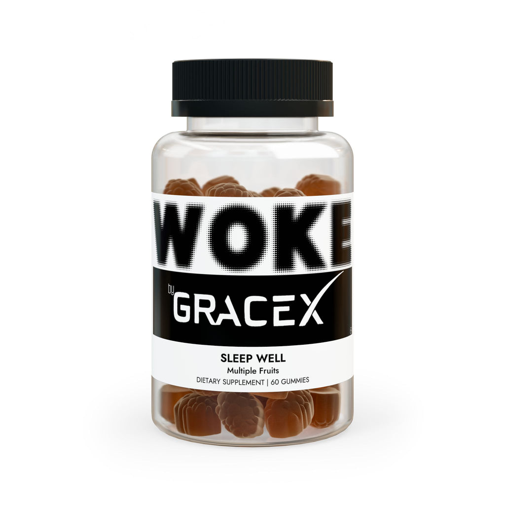 WOKE by GraceX - Sleep Well Gummies (60 Gummies)