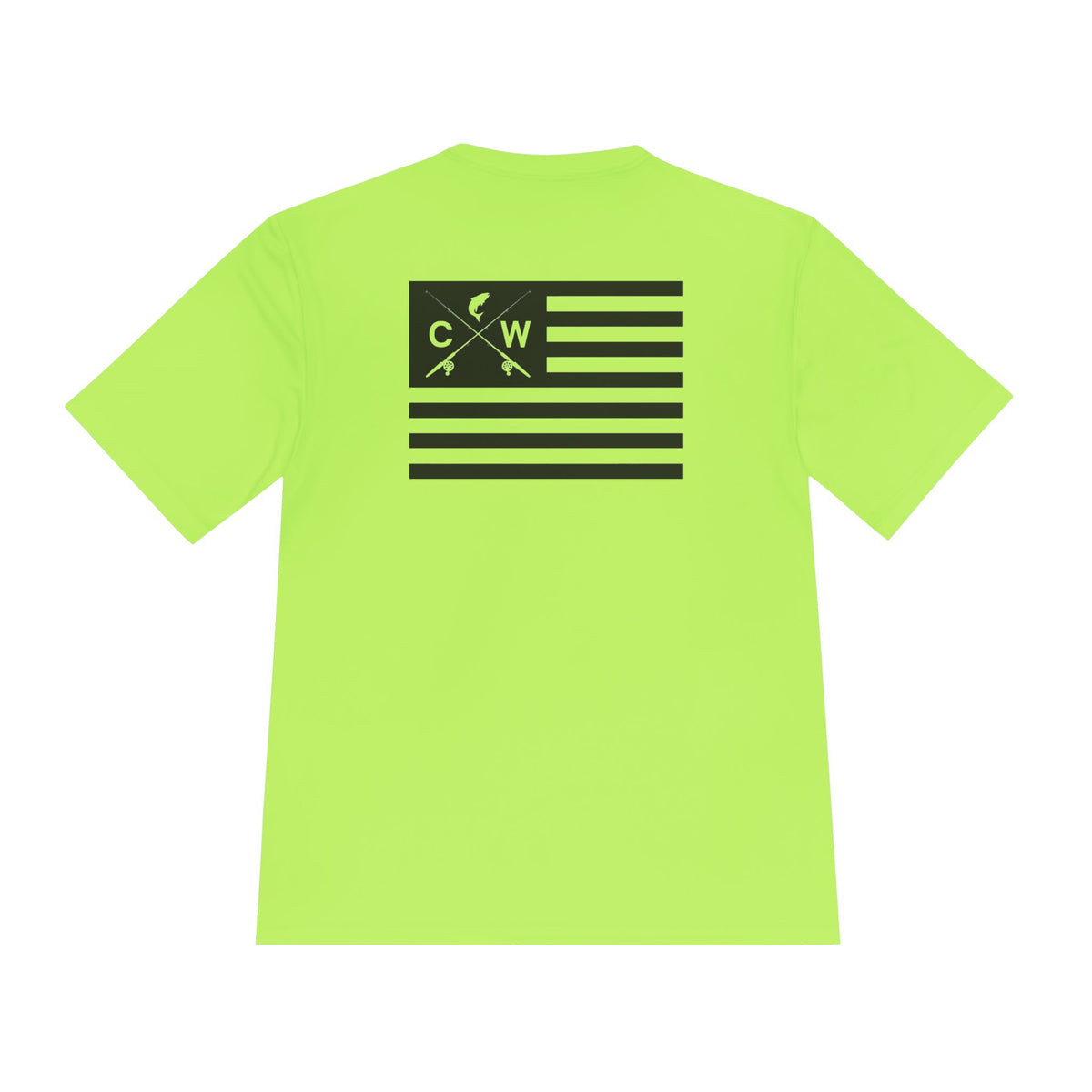 CROSSWATER Fishing Apparel - Unisex Moisture Wicking Fishing Tee