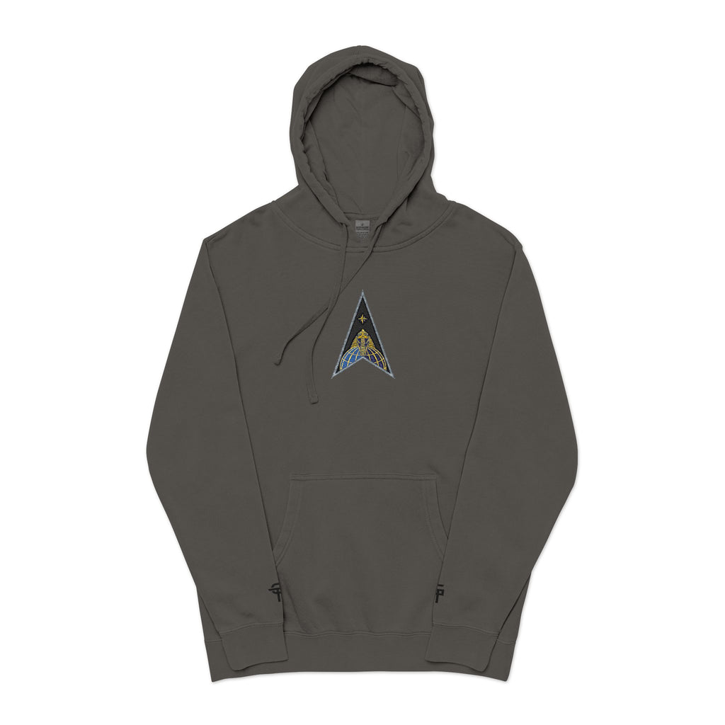 US SPACE FORCE Hoodie — Pigment-Dyed Pullover