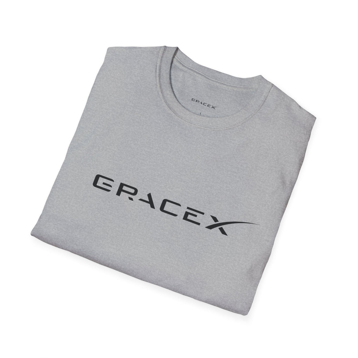 GraceX - ICONIC - Unisex Softstyle T-Shirt, Casual Graphic Tee, Space Enthusiast Gift, Trendy Everyday Wear, Sci-Fi Fan Apparel