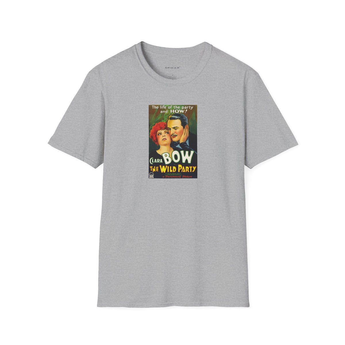 GraceX - Vintage Film Series Tees - The Wild Party Movie Poster Unisex T-Shirt | Retro Fashion Tee for Film Lovers, Gift for Cinema Fans, Unique Graphic Shirt, Casual Wear