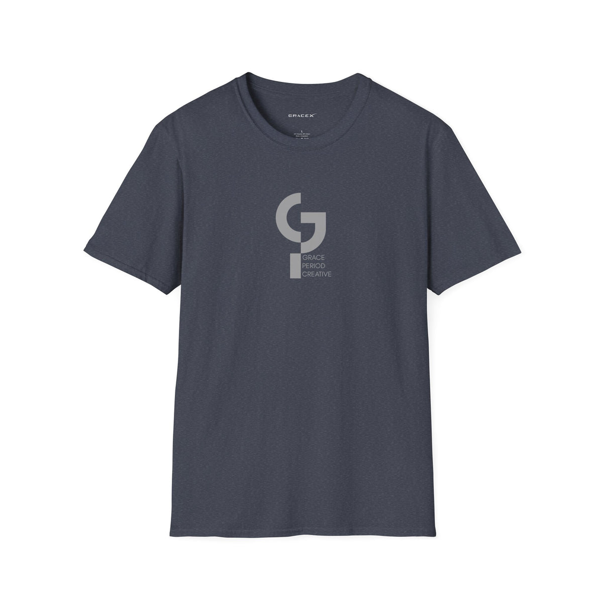 New! Grace Period Creative T-Shirt - From GraceX — Minimalist Graphic Tee for Designers & Creators