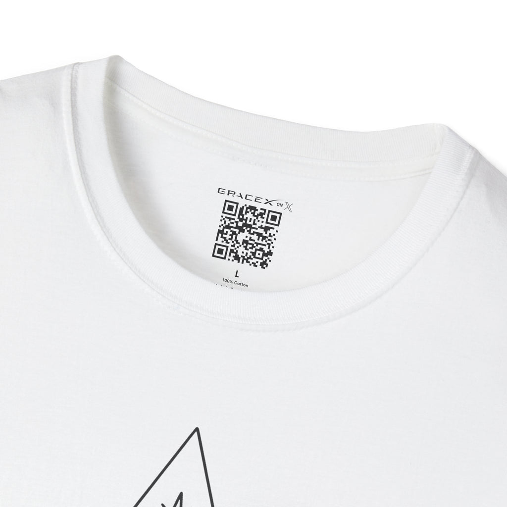 GRACEX — US SPACE FORCE - Sphinx Triangle Graphic T-Shirt — Minimalist Retro Logo Tee