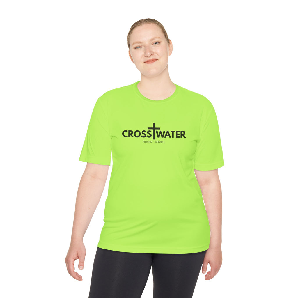 CROSSWATER Fishing Apparel - Unisex Moisture Wicking Fishing Tee